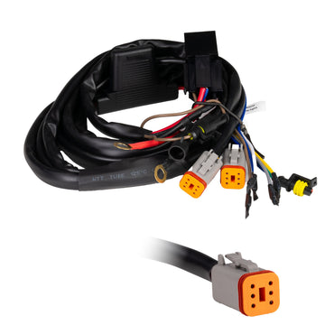 LEDSON DT-6 Kablage 12V med relä, 6-polig, DT - ÖREBRO MC SERVICE