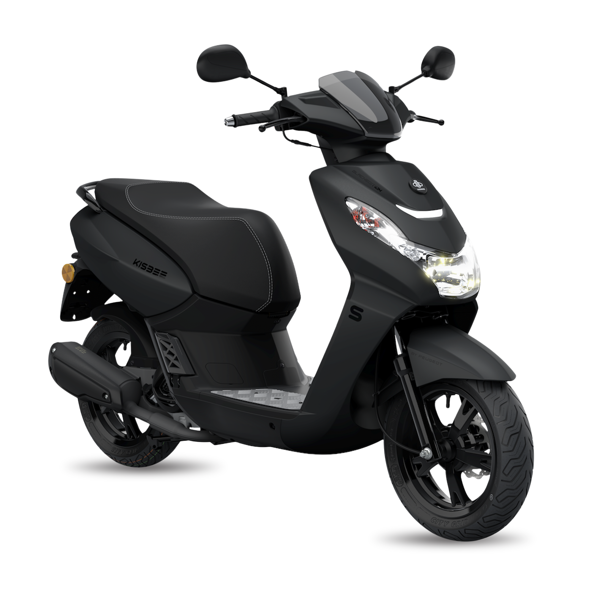 Peugeot Kisbee 4-takt EU5+ Mad Black 45km/h - ÖREBRO MC SERVICE