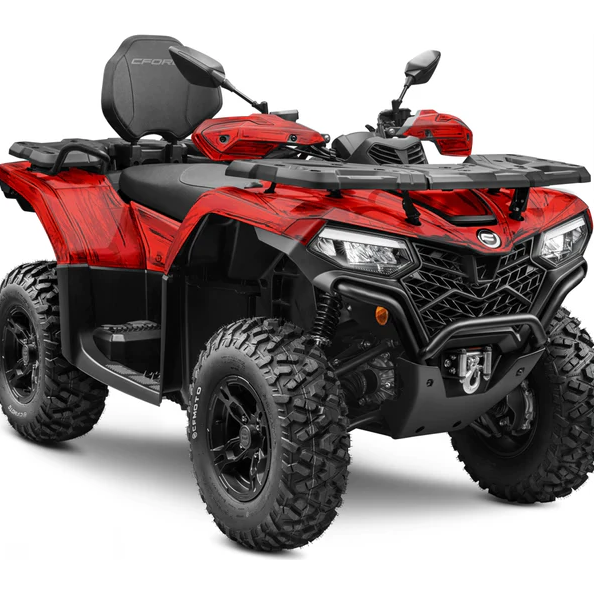 Dekalkit CFMOTO 450 & 520 2023- Röd - ÖREBRO MC SERVICE