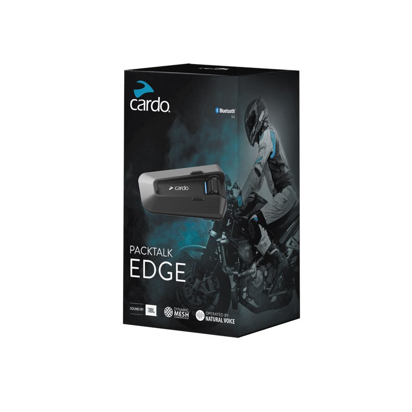 Cardo Intercom PACKTALK EDGE 1-Pack - ÖREBRO MC SERVICE