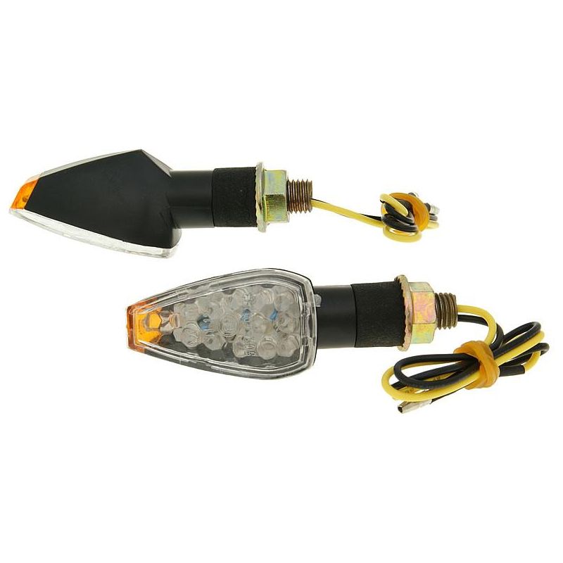 Blinkers M10 LED Mattsvart