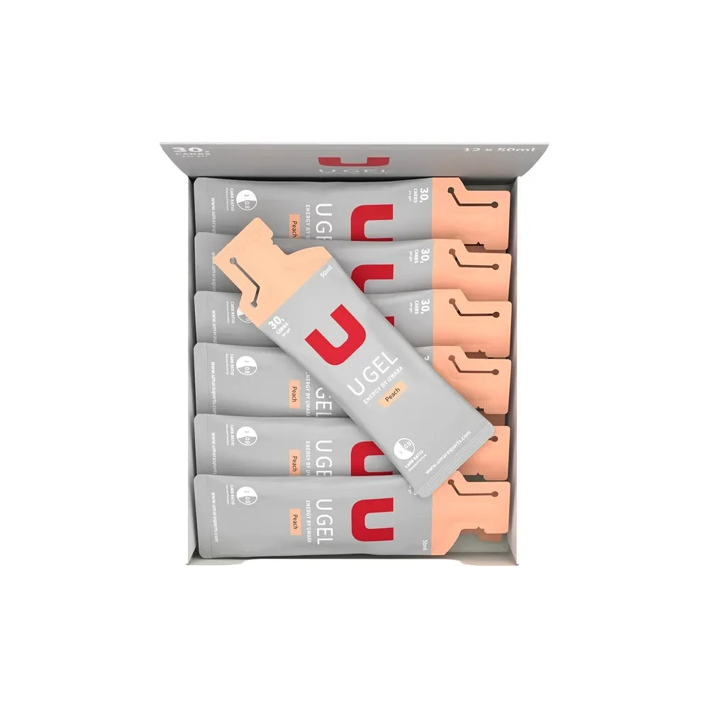UMARA U GEL 30g Kolhydrater - 12st Persika - ÖREBRO MC SERVICE
