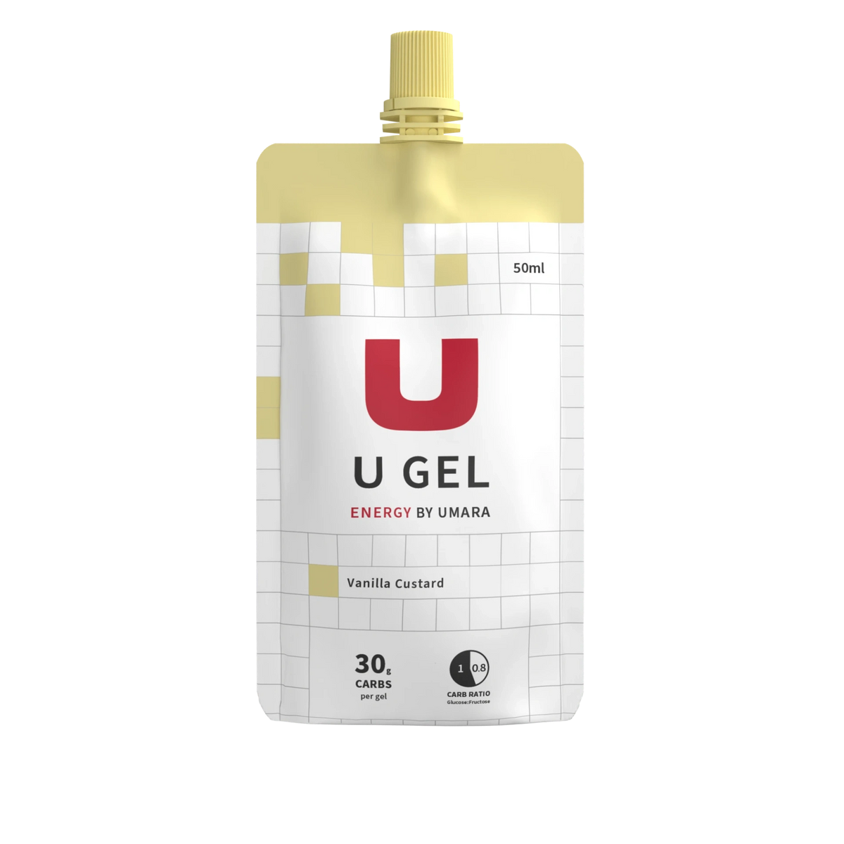 UMARA U GEL 30g Kolhydrater Skruvkork - Vaniljsås - ÖREBRO MC SERVICE