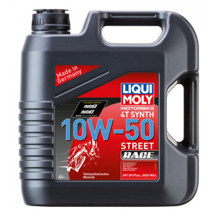 10W-50 helsyntet Street Race 4L - ÖREBRO MC SERVICE