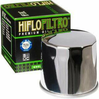 HiFlo Oljefilter HF138C (Chrome) - ÖREBRO MC SERVICE