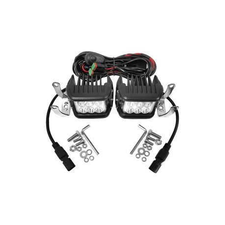 KINWONS Backljus-paket 2st Sidoskjutande LED-lampor 48W - ÖREBRO MC SERVICE