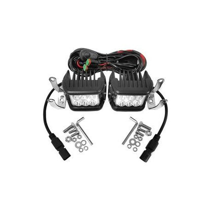 KINWONS Backljus-paket 2st Sidoskjutande LED-lampor 48W - ÖREBRO MC SERVICE
