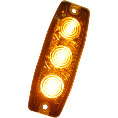 LEDSON Blixtljus LED Superslim, Orange 88mm - ÖREBRO MC SERVICE