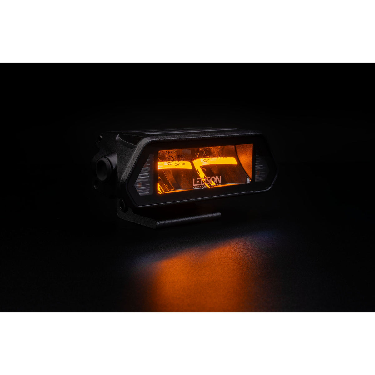 LEDSON Epix5+ Prime Strobe LED-ramp, Orange/vit pos, Blixt - ÖREBRO MC SERVICE