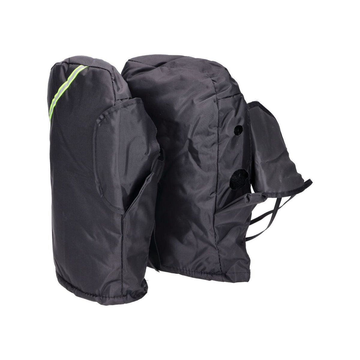 Styrhandskar / Styrmuffar Svart Nylon - ÖREBRO MC SERVICE