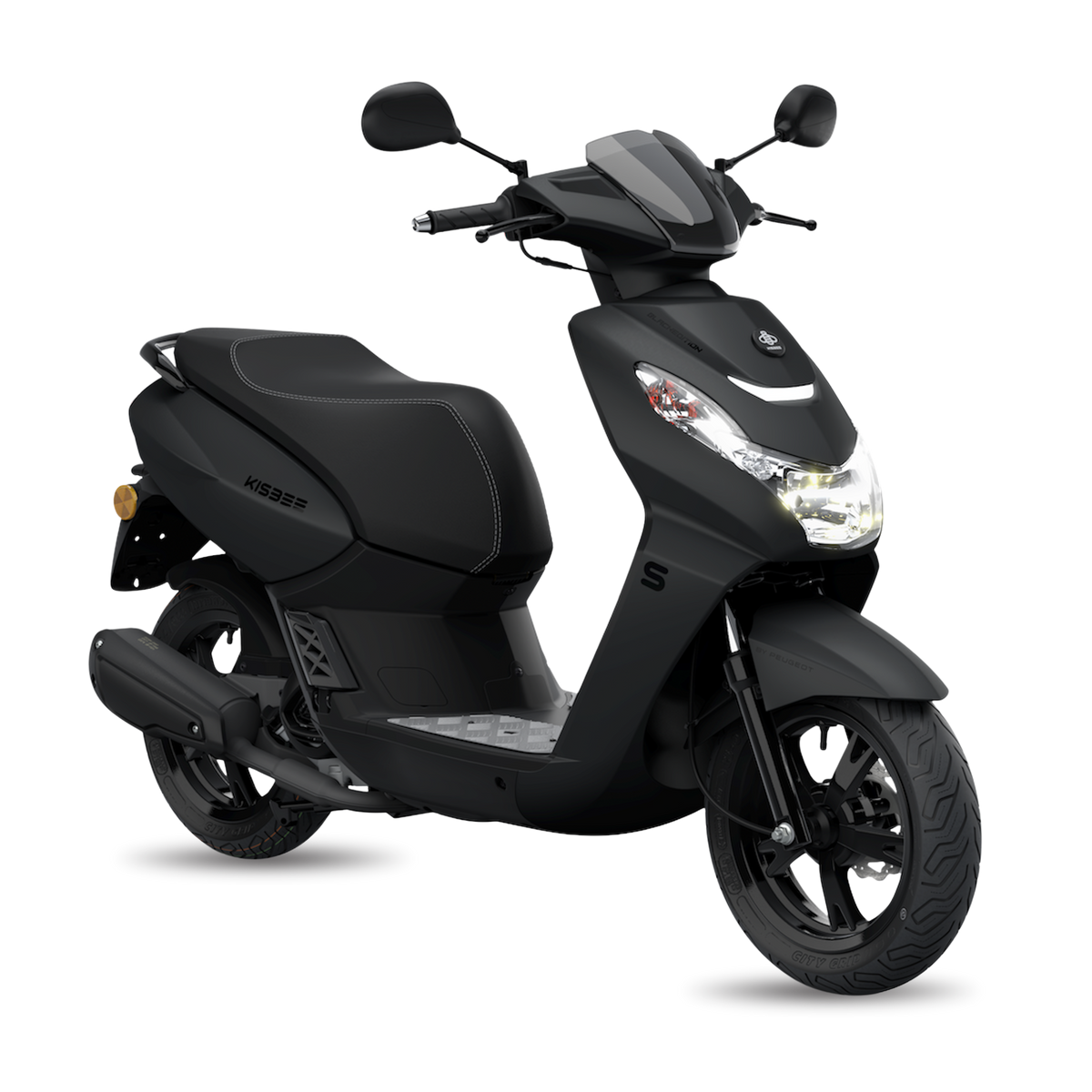 Peugeot Kisbee 4-takt EU5+ Mad Black 45km/h - ÖREBRO MC SERVICE
