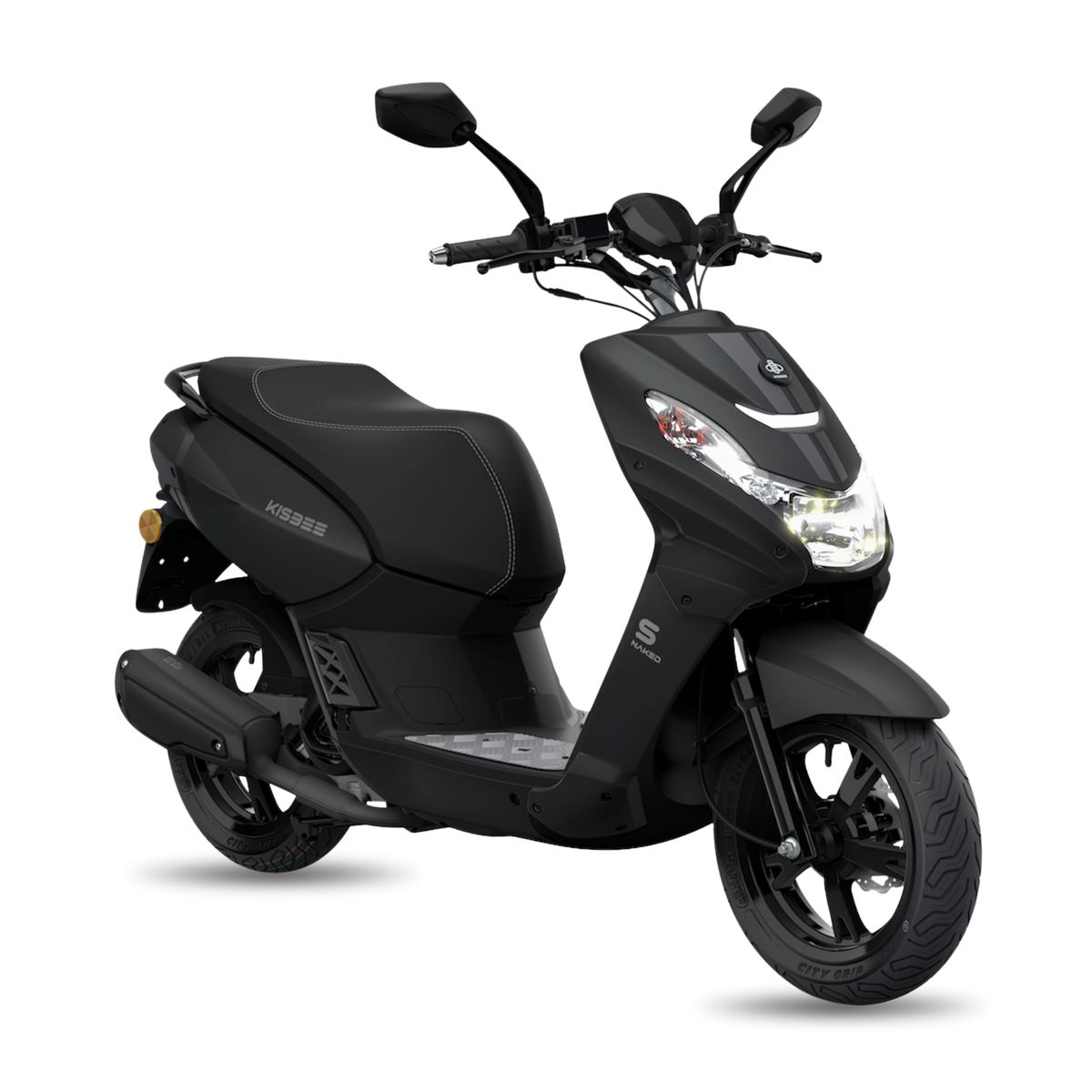 Peugeot Kisbee Naked 4-takt EU5+ Mad Black 45km/h - ÖREBRO MC SERVICE