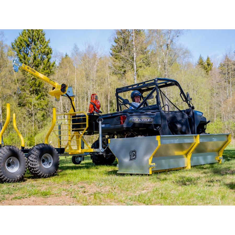 Insatsflak till IB 1200 timmervagn