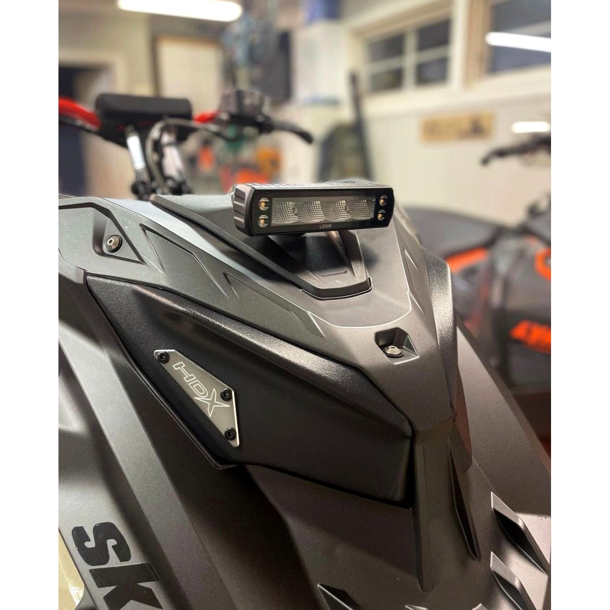 LEDSON Helix backljus med blixtljus 32W - ÖREBRO MC SERVICE