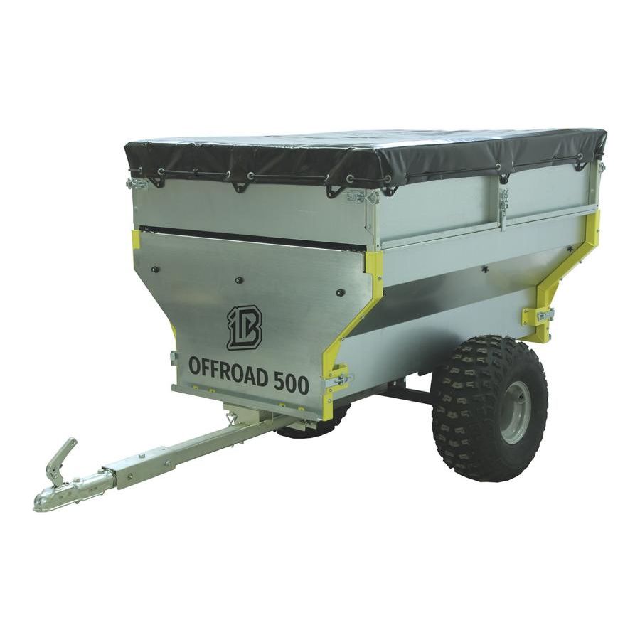 PVC kapell till IB Gårdsvagn Offroad 500