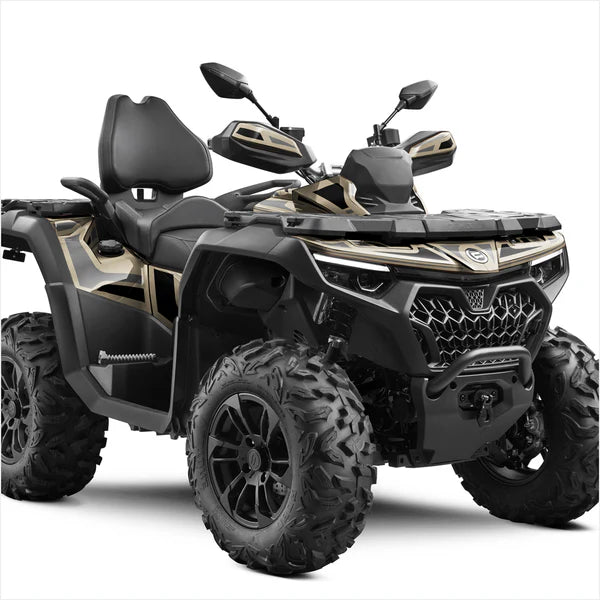 Dekalkit CFMOTO 850 & 1000 GEN 3 2024- Beige/Svart - ÖREBRO MC SERVICE