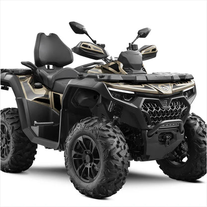 Dekalkit CFMOTO 850 & 1000 GEN 3 2024- Beige/Svart - ÖREBRO MC SERVICE