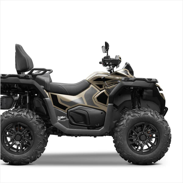 Dekalkit CFMOTO 850 & 1000 GEN 3 2024- Beige/Svart - ÖREBRO MC SERVICE