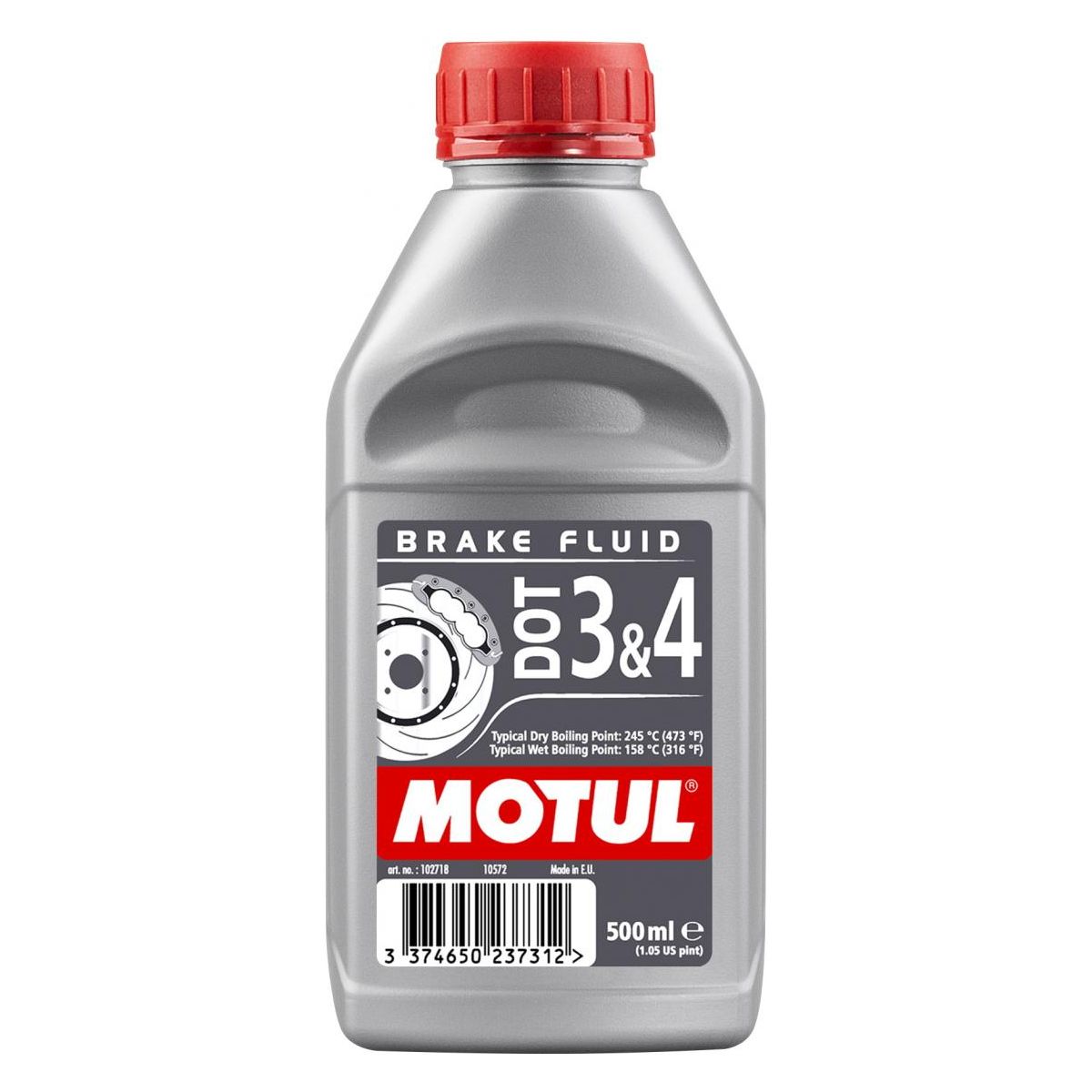 MOTUL Bromsolja DOT 3 & 4 500ml - ÖREBRO MC SERVICE