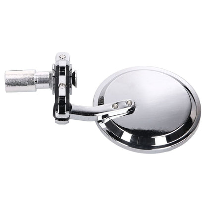 Backspeglar sats underliggande Chrome Runda 2-pack