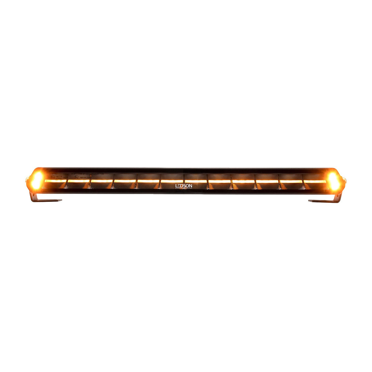 LEDSON Epix20+ Work Strobe LED-Ramp 20" 180W Powerboost, orange/röd pos, blixt - ÖREBRO MC SERVICE