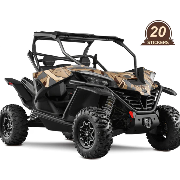 Dekalkit CFMOTO ZFORCE 1000 SPORT Brun/Beige