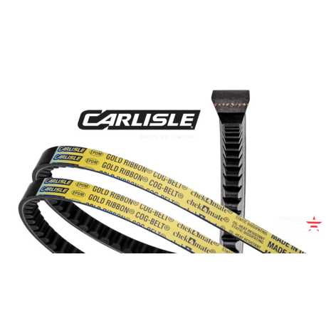 Carlisle Drivrem BX-42 Premium till Slaghack 77-12490 - ÖREBRO MC SERVICE