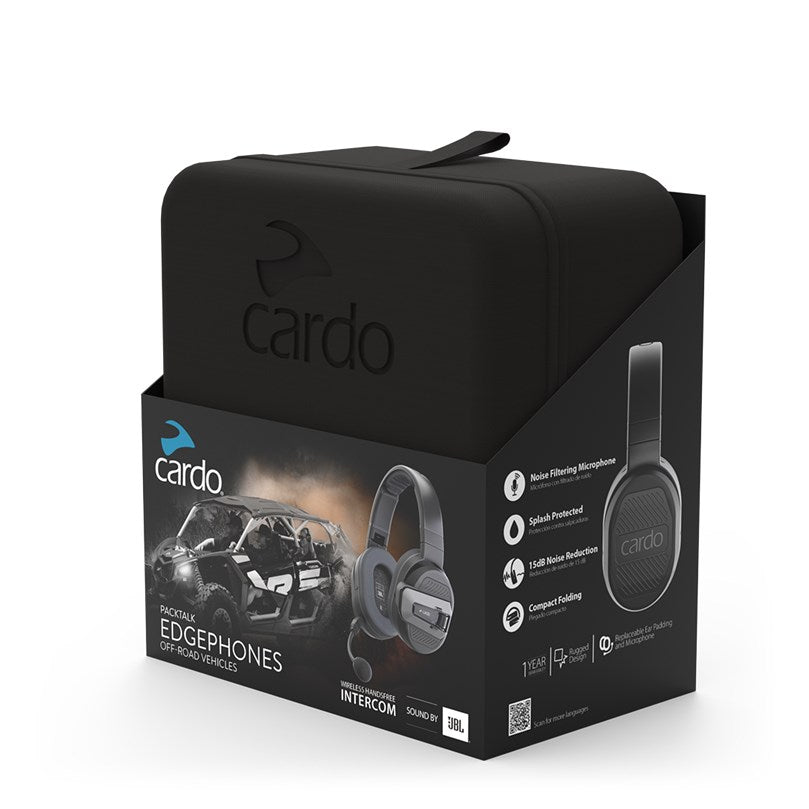 Cardo Headset EDGEPHONES ORV 1-Pack - ÖREBRO MC SERVICE