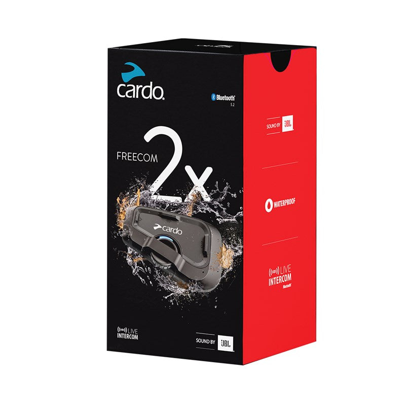 Cardo Intercom FREECOM 2X SINGLE 1-Pack - ÖREBRO MC SERVICE