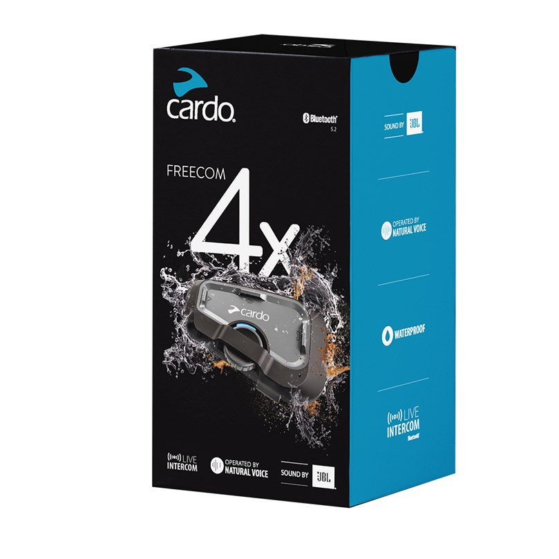 Cardo Intercom FREECOM 4X SINGLE 1-Pack - ÖREBRO MC SERVICE