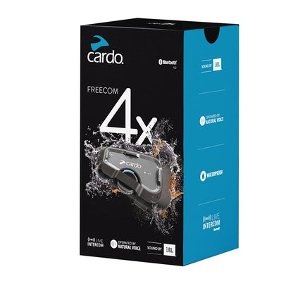 Cardo Intercom FREECOM 4X SINGLE 1-Pack - ÖREBRO MC SERVICE