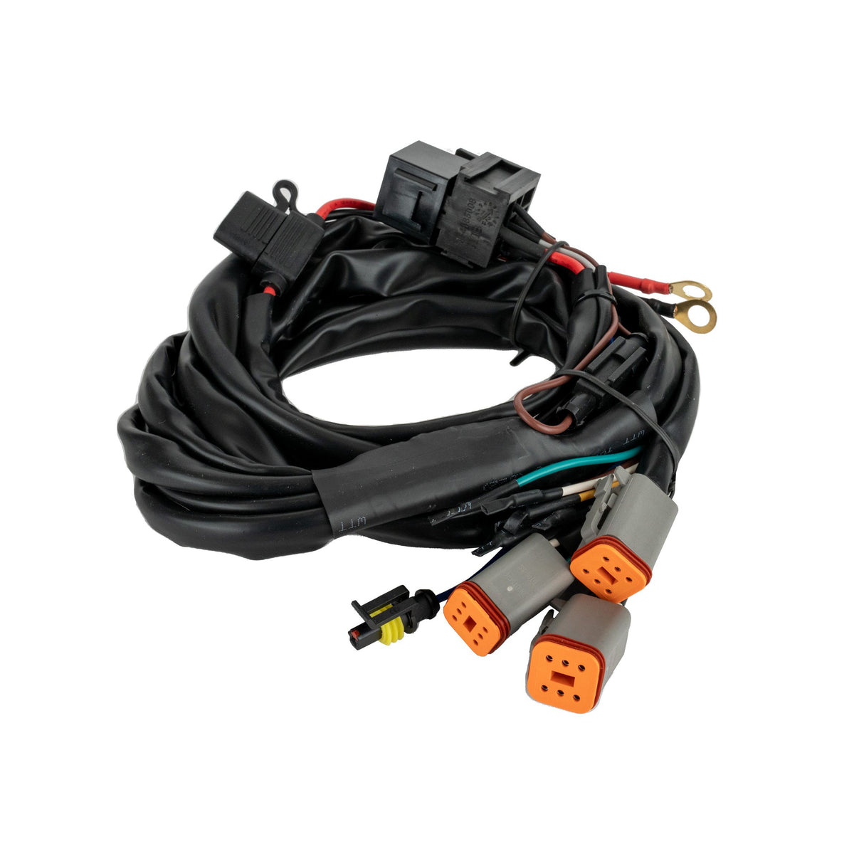 LEDSON DT-6 Kablage 12V med relä, 6-polig, DT - ÖREBRO MC SERVICE
