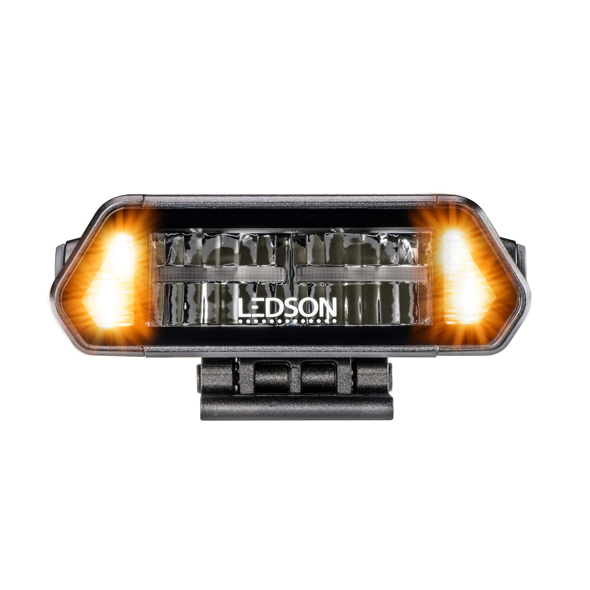 LEDSON Epix5+ Prime Strobe LED-ramp, Orange/vit pos, Blixt - ÖREBRO MC SERVICE