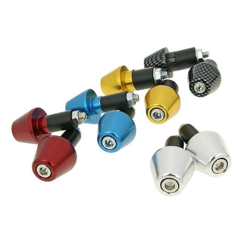 Styrändar Styling Shorty Alu 17,5mm - Välj färg - ÖREBRO MC SERVICE