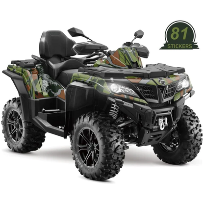 Dekalkit CFMOTO 850 & 1000 Grön/Brun 2018-2023