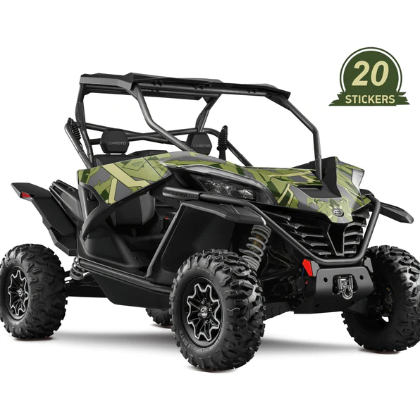 Dekalkit CFMOTO ZFORCE 1000 SPORT Grön