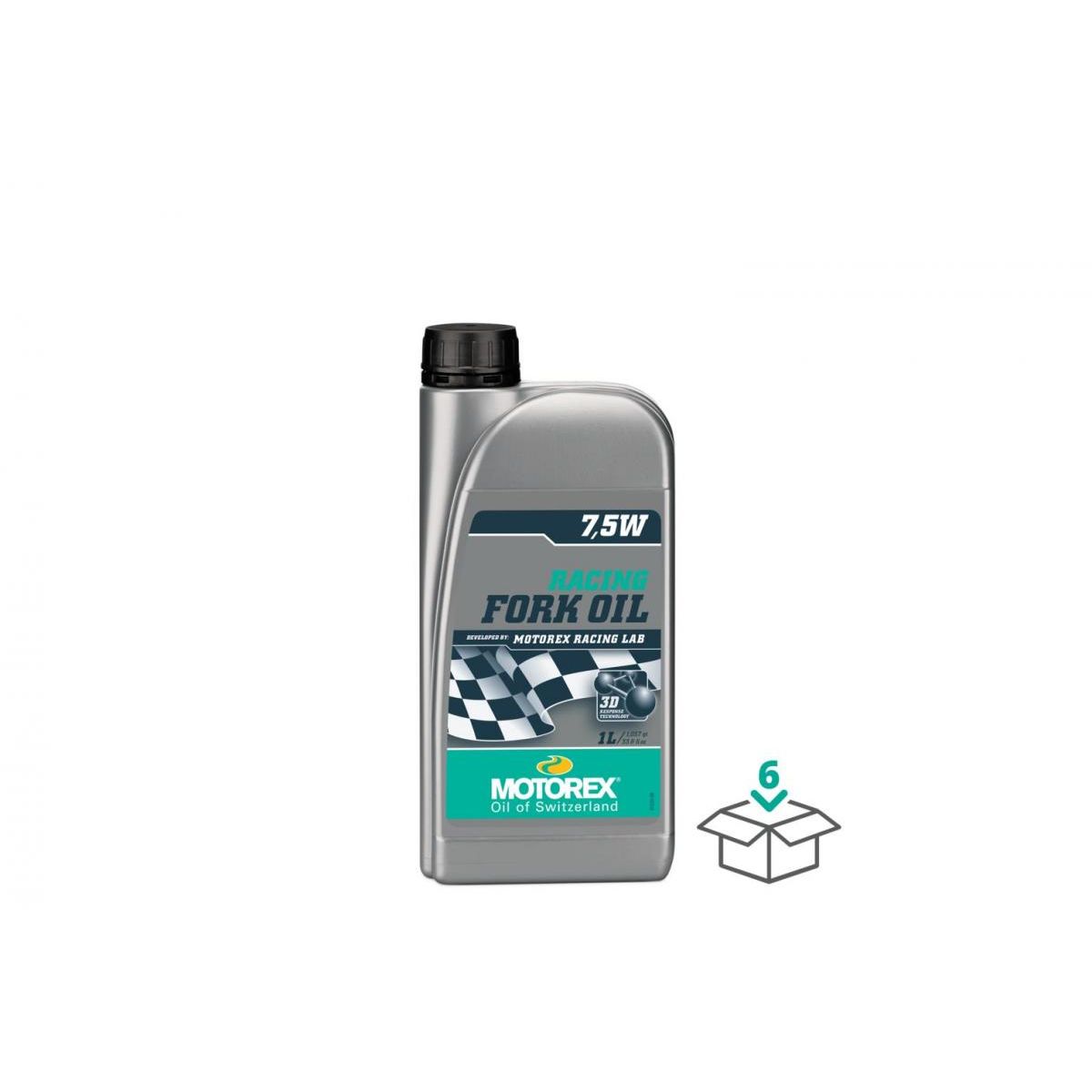 RACING FORK OIL 7,5W 1 L - ÖREBRO MC SERVICE