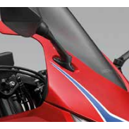 Honda CBR650R Högre Tonad Ruta - ÖREBRO MC SERVICE