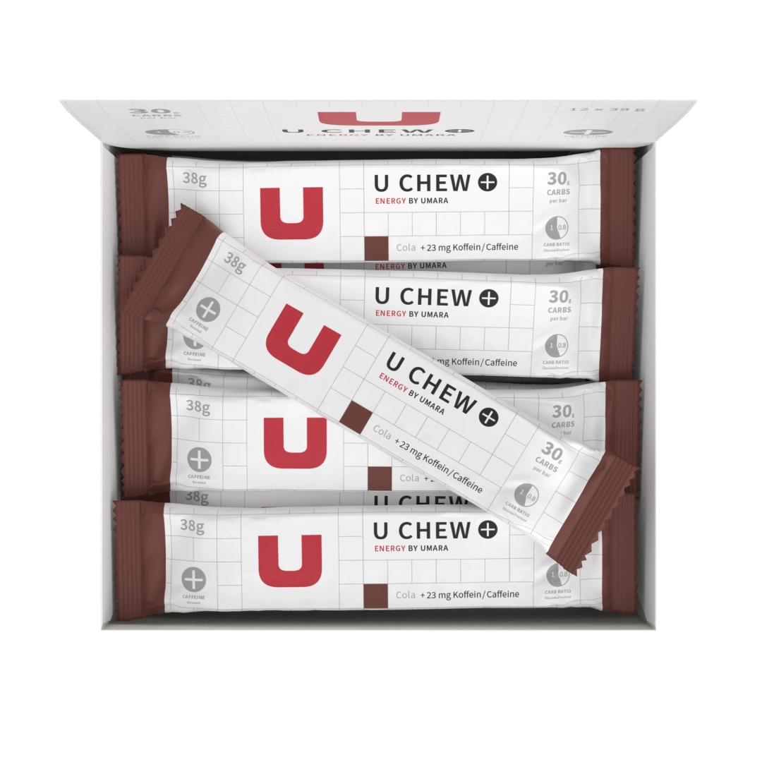 UMARA U CHEW 30g carbs - Cola + Koffein (12-pack) - ÖREBRO MC SERVICE