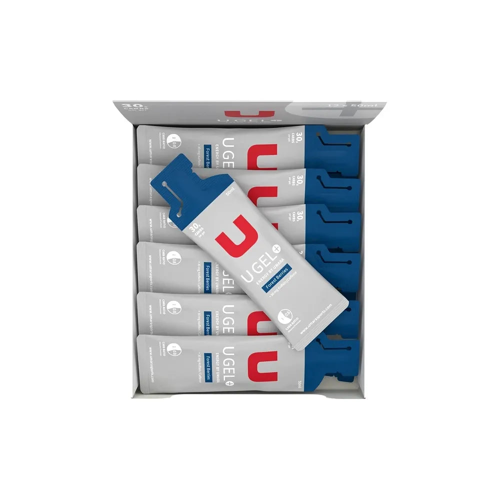UMARA U GEL 30g Kolhydrater - 12st Skogsbär + Koffein - ÖREBRO MC SERVICE