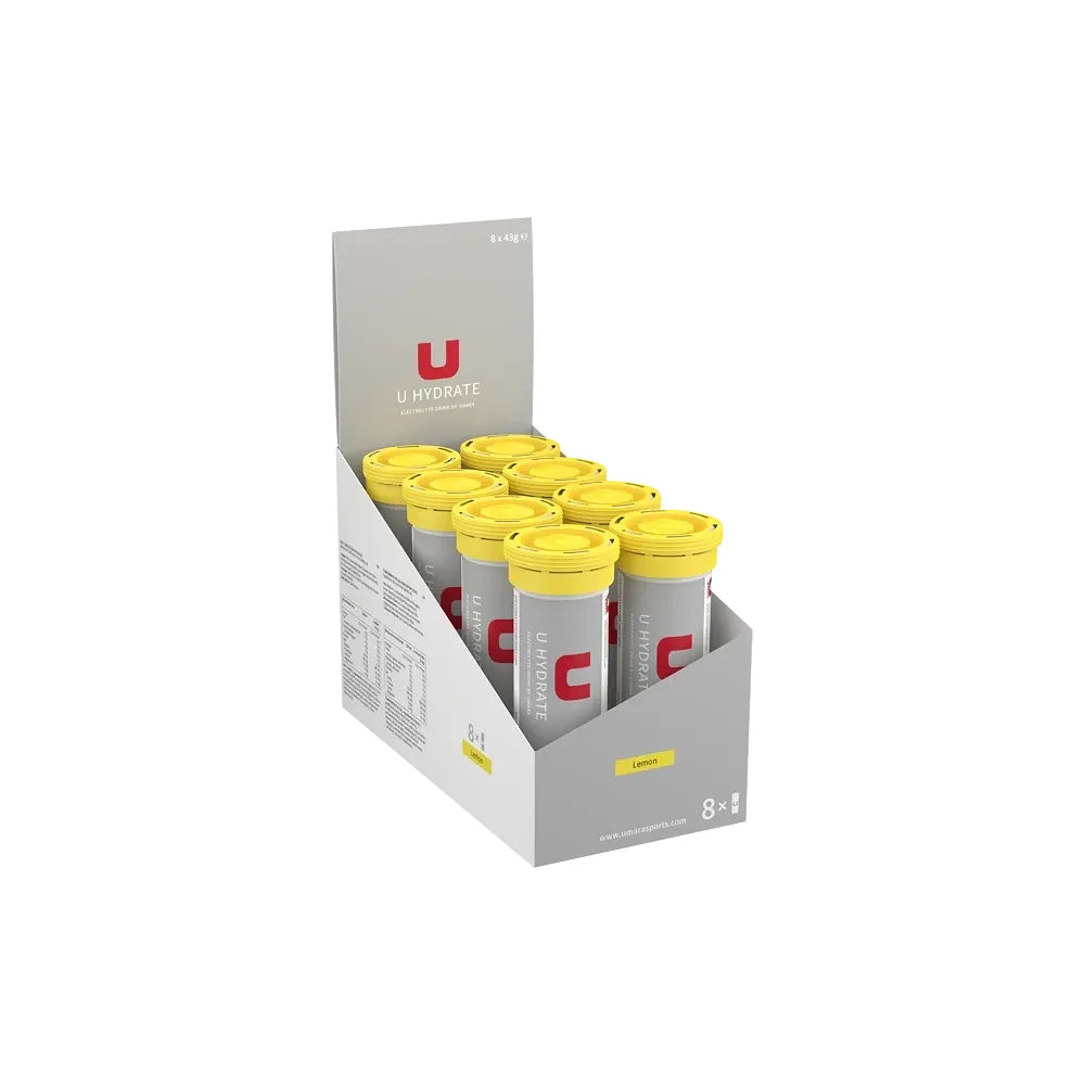 UMARA U HYDRATE elektrolyttabletter Paket 8x10st - Citron - ÖREBRO MC SERVICE