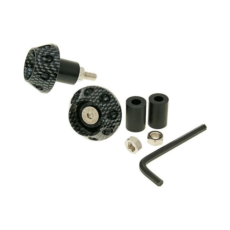 Styrändar Styling Flat 13,5 / 17,5mm - Välj färg - ÖREBRO MC SERVICE