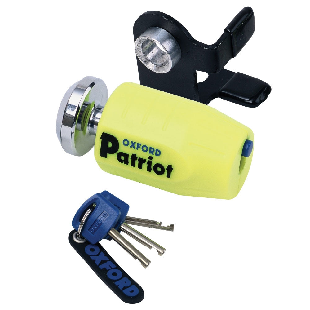 Oxford Patriot Skivbromslås, 14mm pin SFF-godkänd - ÖREBRO MC SERVICE