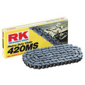 RK 420MS förstärkt kedja + clip kedjelås 140länk - ÖREBRO MC SERVICE