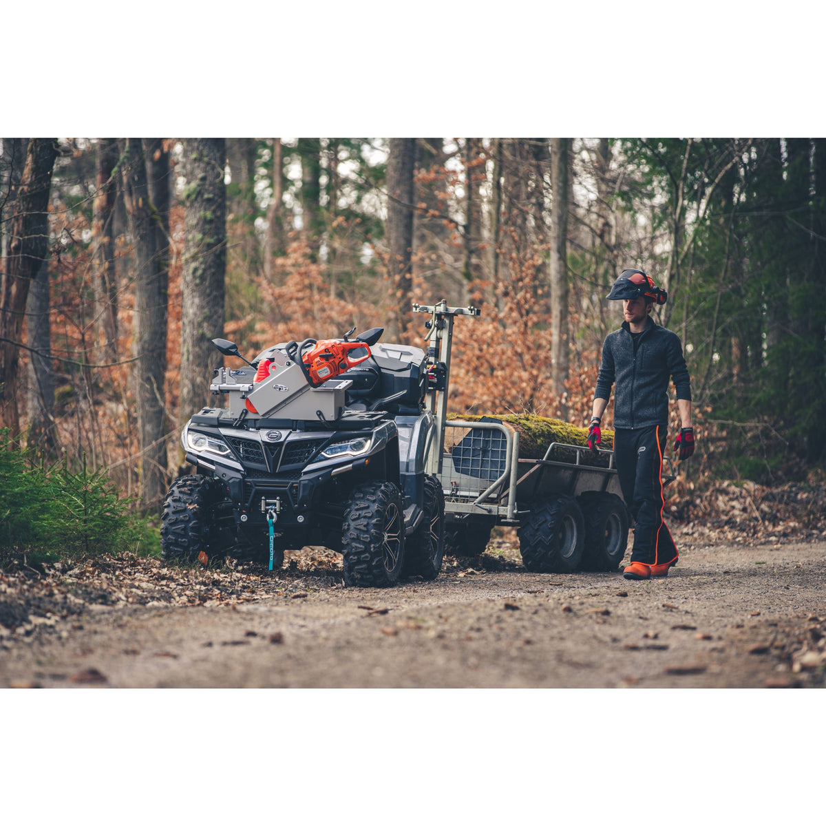 BLACK WOLF Motorsågslåda för ATV - ÖREBRO MC SERVICE